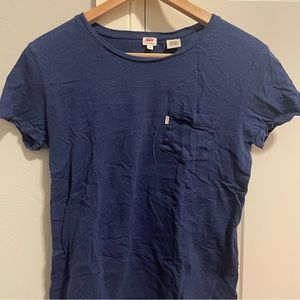 Levi’s Navy Basic Tee (M)